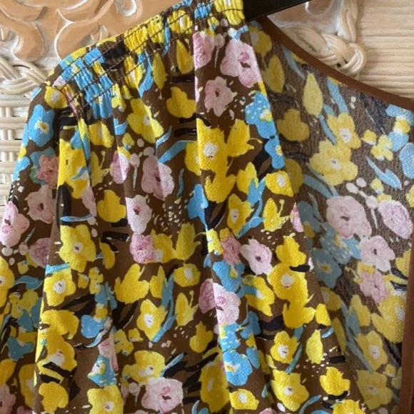 Gorgeous Diane Von Furstenberg Dress 👗💛🤎💜 - Picture 12 of 13